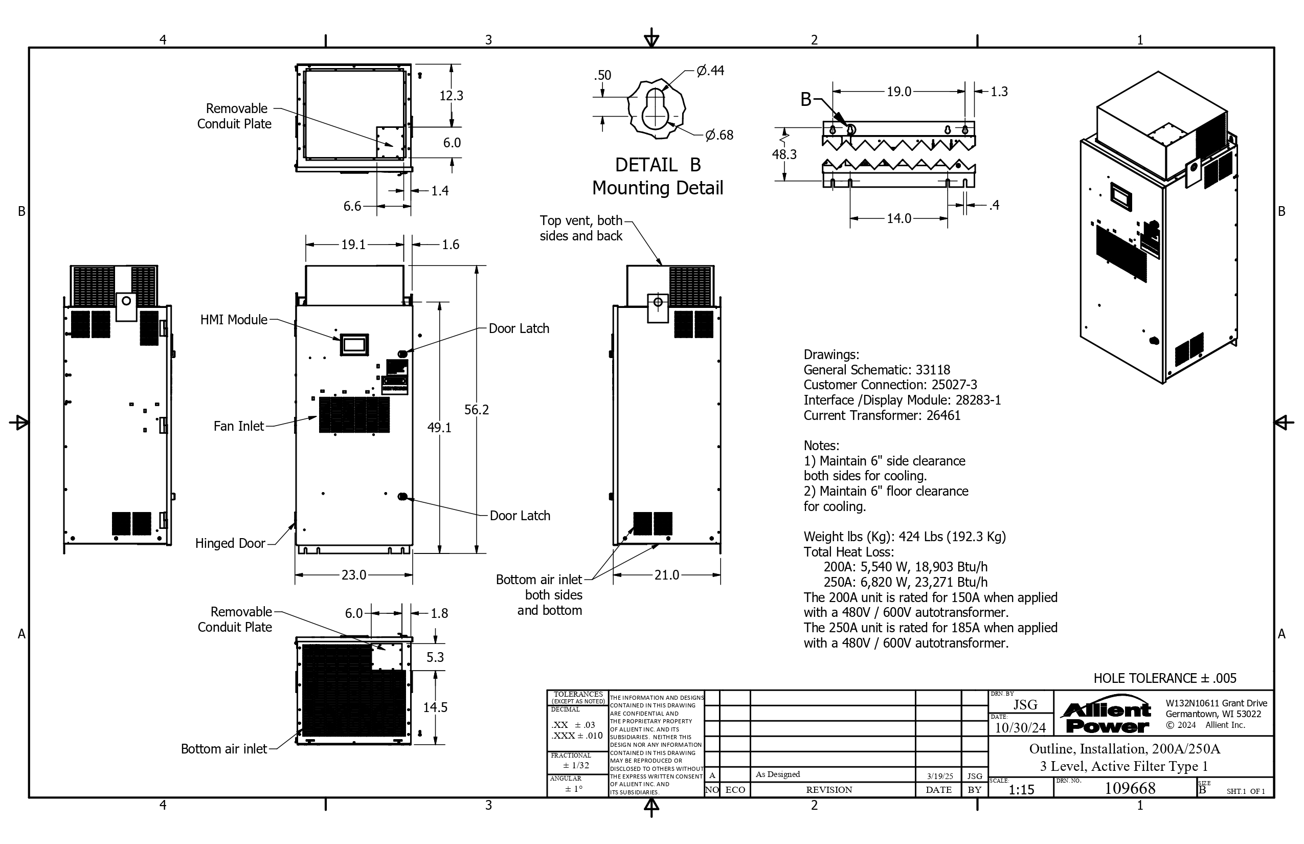 TCI-ALC 200 Amp Plano